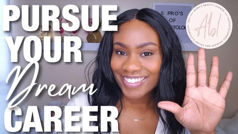 5 REASONS YOU SHOULD BE A COSMETOLOGIST!