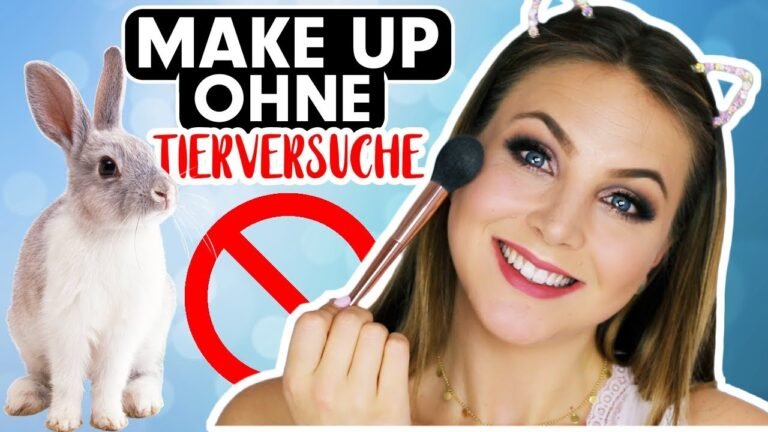 Make Up ohne Tierversuche ❌🐰 Full Face Make Up mit CRUELTY FREE High End Marken deutsch