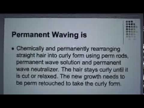 (24) Cosmetology: Perm Theory for state board written exam