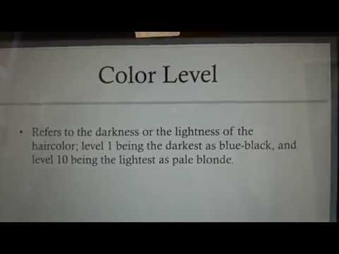 (34) Cosmetology: HAIRCOLOR Theory for State Board