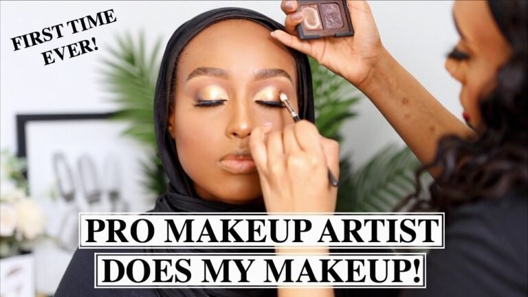 A REAL PRO MAKEUP ARTIST DOES MY MAKEUP…IS THERE A DIFFERENCE?! | Aysha Harun