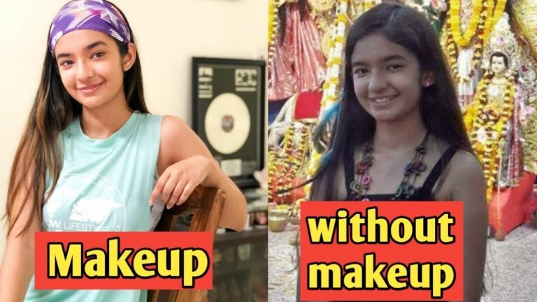 Anushka sen without makeup face || Anushka sen real face without make-up || बिना make-up के anushka