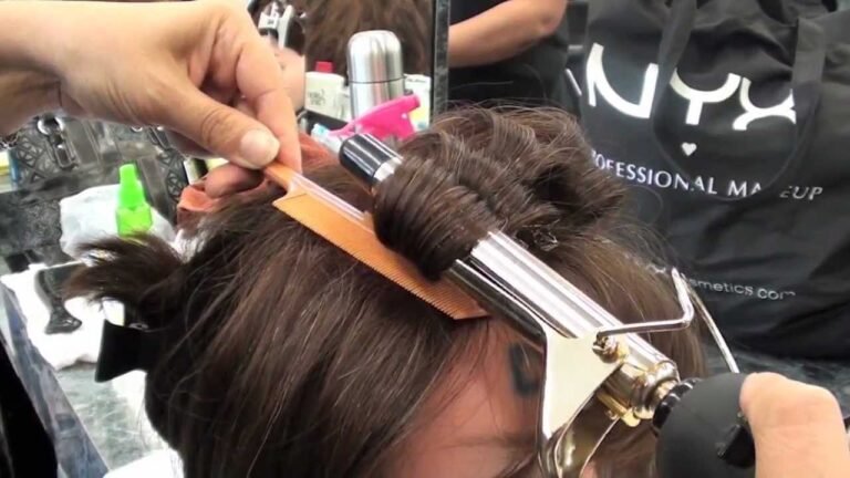 COSMETOLOGY: CURLING IRON PROCEDURE for STATE BOARD