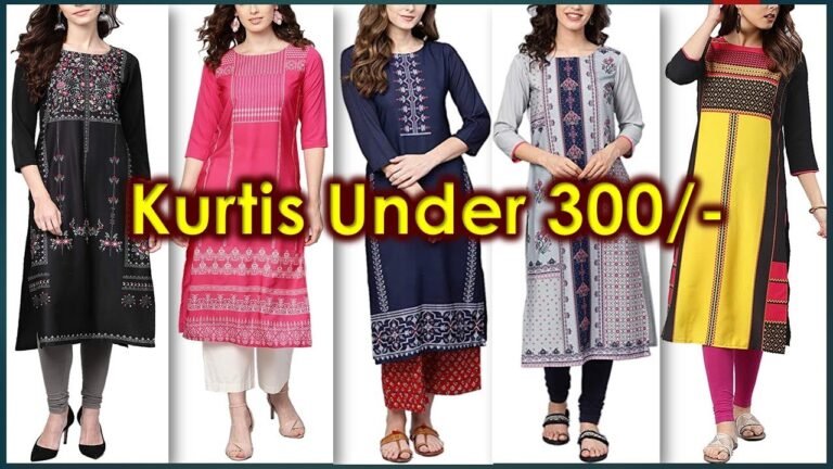 Daily Wear Affordable kurti Under 300/- from Amazon – Indian Fashion Trends