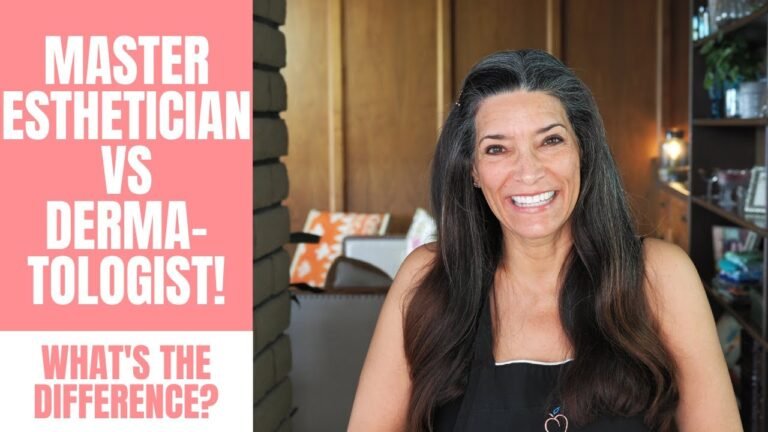 Dermatologist vs. MASTER Esthetician! | Which one do you need and what's the difference??