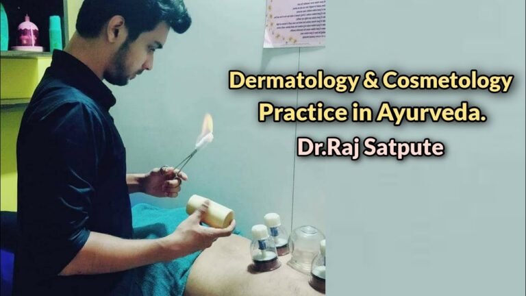 Dermatology & Cosmetology Practice in Ayurveda By Renowned Dr.Raj Satpute Sir