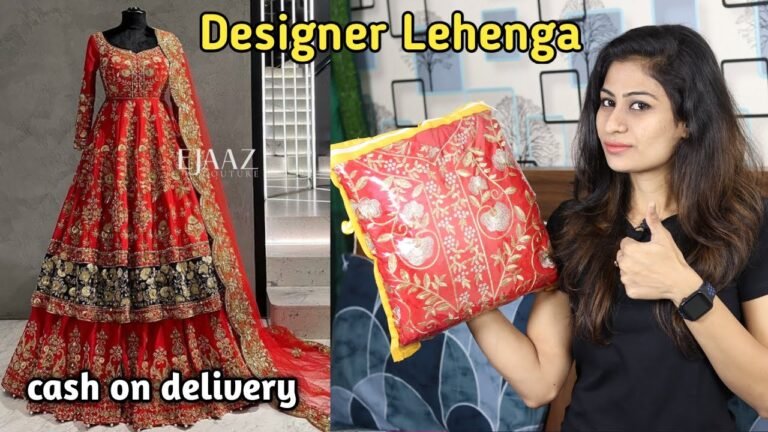 Designer Lehengas haul | Latest Designer lehengas | Lehengas Online | Lehenga Review | Fashion India