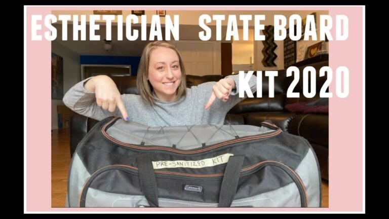 ESTHETICIAN STATE BOARD KIT 2020 || AVEDA GRADUATE