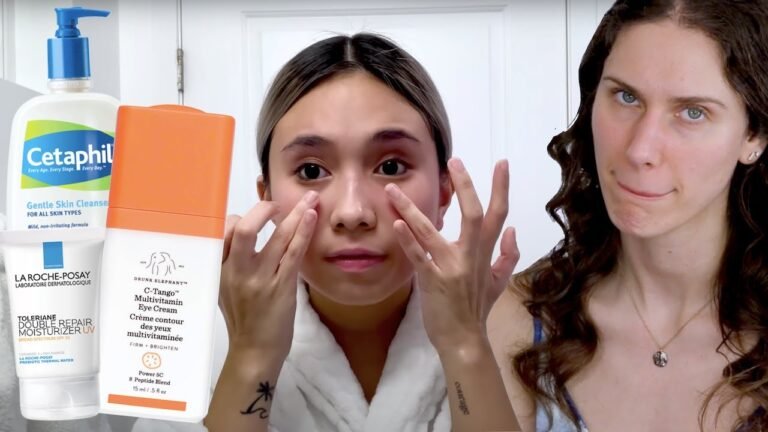 Esthetician Reacts To Niki's Eczema Dry Skin Night Routine | Go To Bed With Me