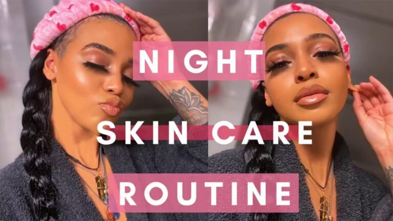 Esthetician's Night Skin Care Routine | At Home Facial | Clear Skin 2020