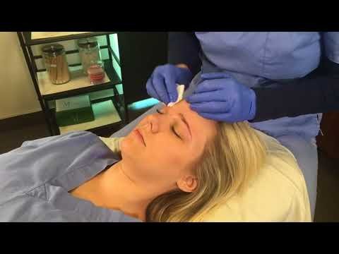 Eyebrow Shaping With Esthetician Anne Marie Johnson