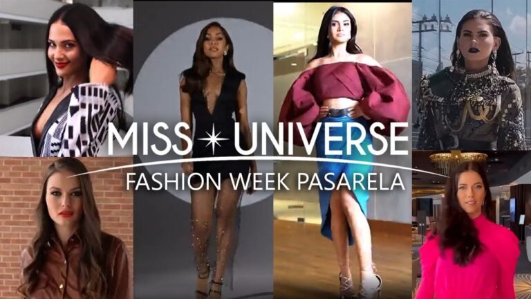 FASHION WEEK PASARELA  | MISS UNIVERSE 2020-2021