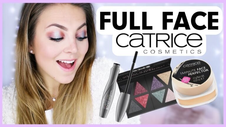 FULL FACE CATRICE ⁉️💥 One Brand Make Up Tutorial deutsch