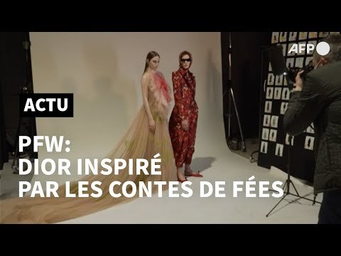 Fashion Week: une collection Dior inspirée des contes de fée | AFP