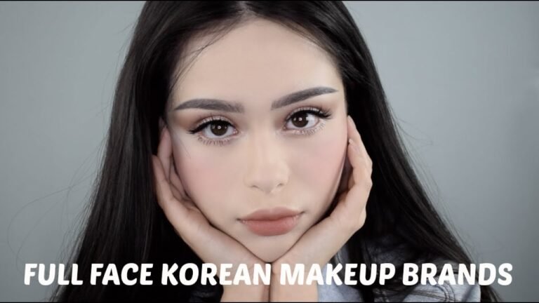 Full Face using only Korean Make Up Brands