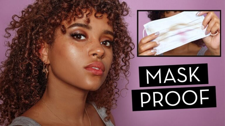 HOW TO make your make up last under a FACE MASK | CATRICE MASK PROOF Makeup Routine | KALI LEDGER