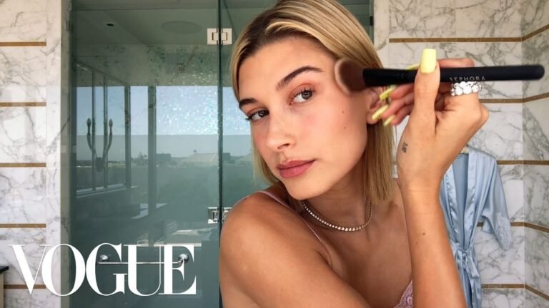 Hailey Bieber’s 5-Step Guide to Faking a California Glow | Beauty Secrets | Vogue