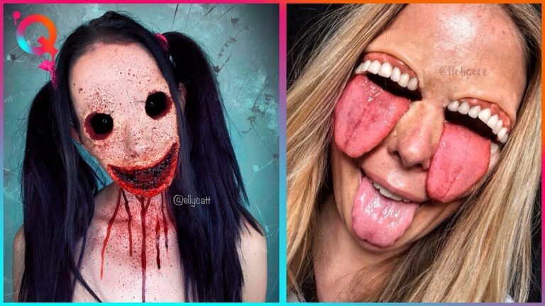 Halloween Makeup Artist Who Are At Another Level ▶ 3