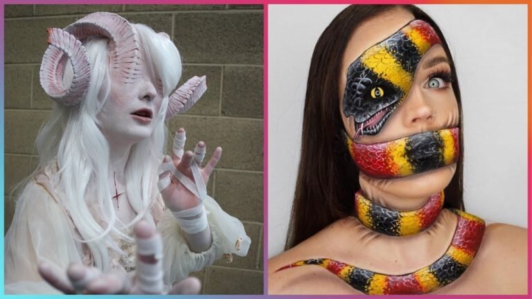 Halloween Makeup Artist Who Are At Another Level ▶ 5