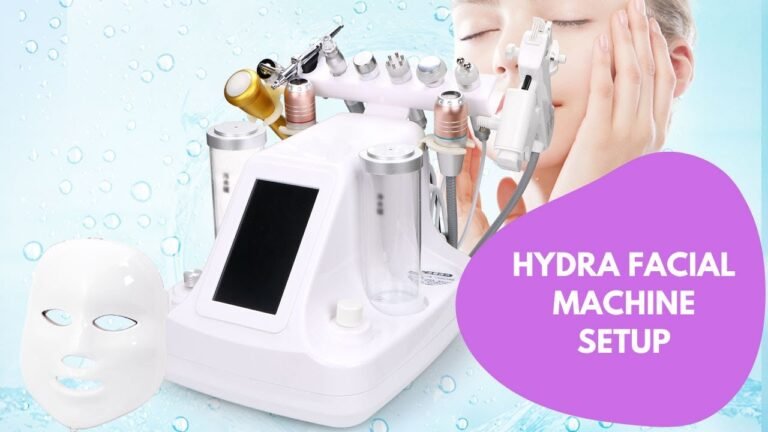 How To Setup Hydra Facial Machine | Hydra Facial Machine | Wrinkle Acne Removal | myChway AF1312