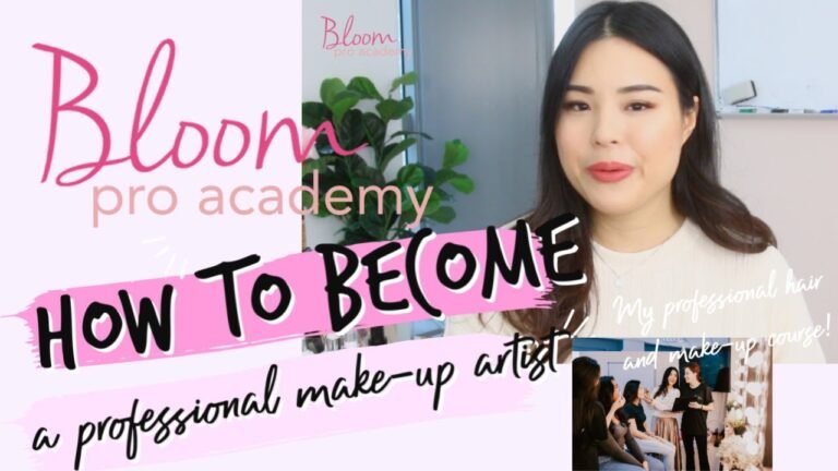 How to Become a Professional Make-up Artist in Singapore | Bloom Pro Academy! | Tati Beauty Giveaway