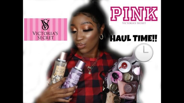 Huge Victoria's Secret + Pink Body Care Haul| I'm Excited for SAS!!