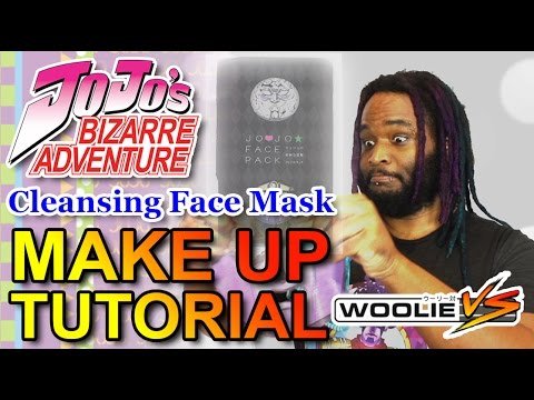 JoJo's Bizarre Adventure Cleansing Face Mask Make Up Tutorial