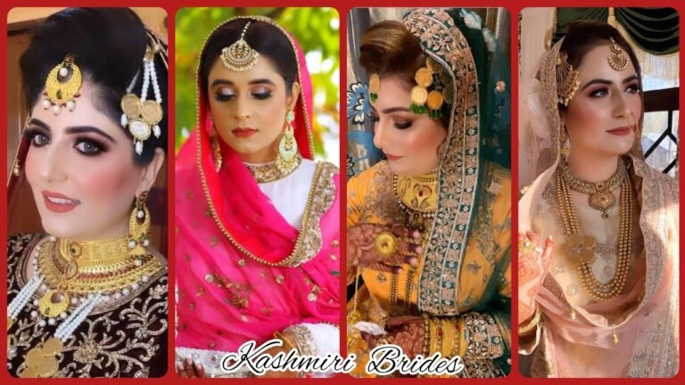 Kashmiri Bridal makeup | professional makeup artist of kashmir | makeup delights by khushi |