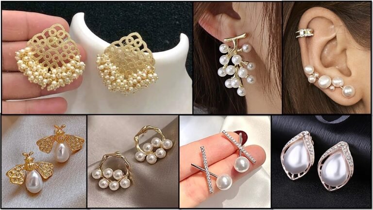 Latest Upcoming Pearl Stud Earring Design of 2021 – Indian Fashion Trends