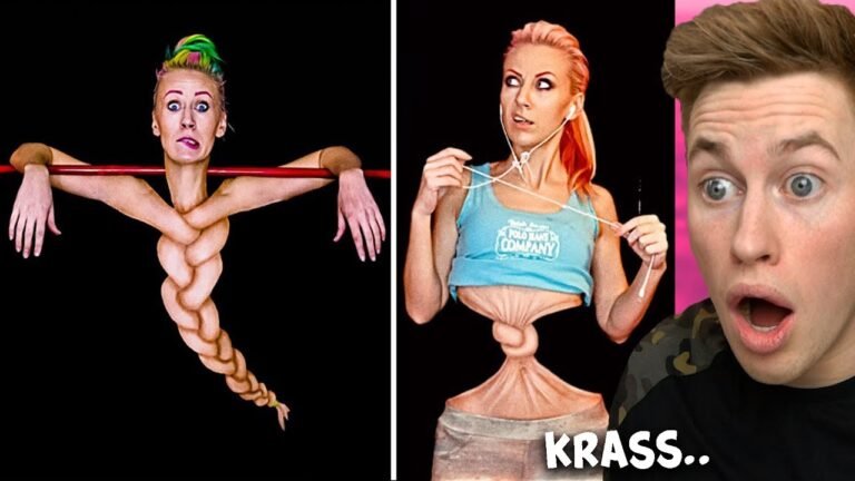 MAKE-UP ARTIST macht BODY PAINT ILLUSIONEN 😲🤯