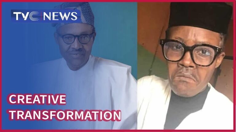 Make-Up Artist Transforms Self Into President Buhari