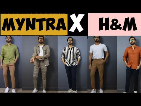 Myntra Epic Fashion Sale 2020| H&M sale haul India| Co-orded set, Stripe trouser|Indian mens fashion