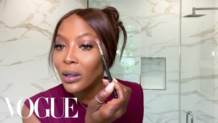 Naomi Campbell's 10-Minute Beauty Routine | Beauty Secrets | Vogue