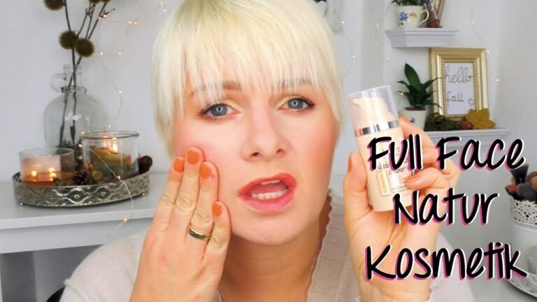 Natur Kosmetik Full Face Make-up ♡ Tutorial