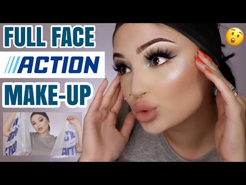 OHA! FULL FACE only using ACTION MAKE-UP – Max&More 🤫