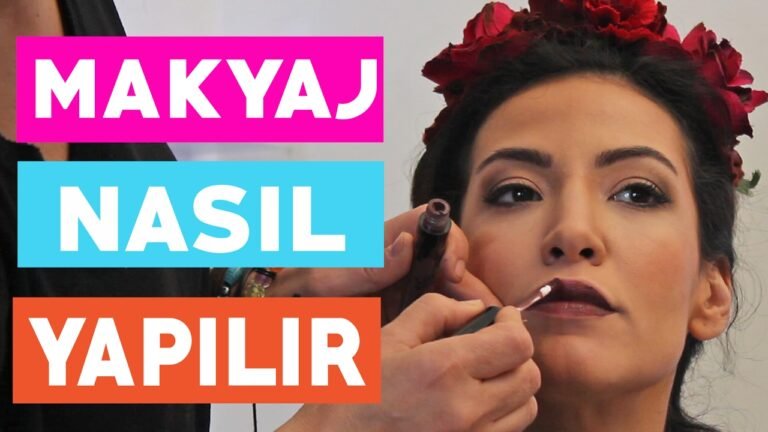 Profesyonel Makyaj Nasıl Yapılır? – Professional Make Up  | Cemre Melis Çınar – DIY