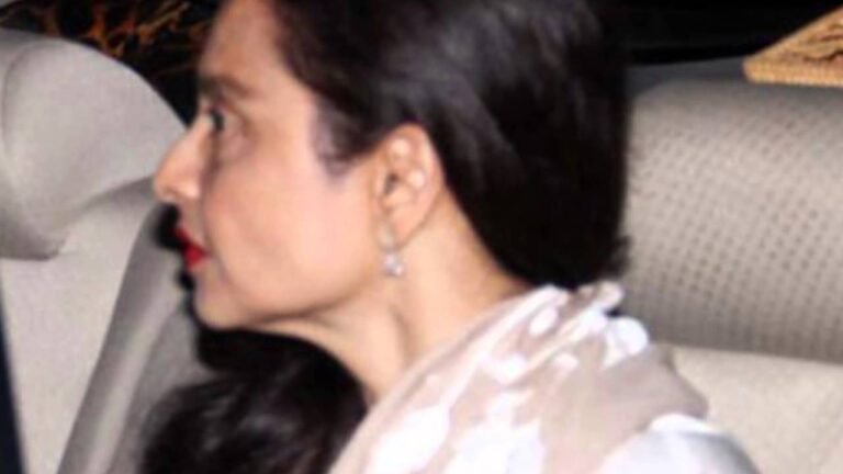 Rekha's real Face : Without Make up