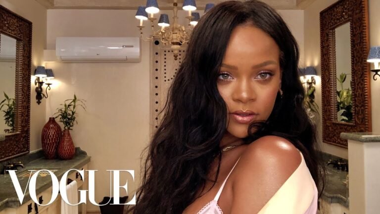 Rihanna's Epic 10-Minute Guide to Going Out Makeup | Beauty Secrets | Vogue