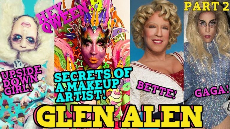 Secrets Of A Make Up Artist! GLEN ALEN on Hey Qween! – Part 2