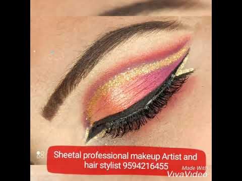 Sheetal professional makeup Artist and hair stylist 9594216455 join our make up classes