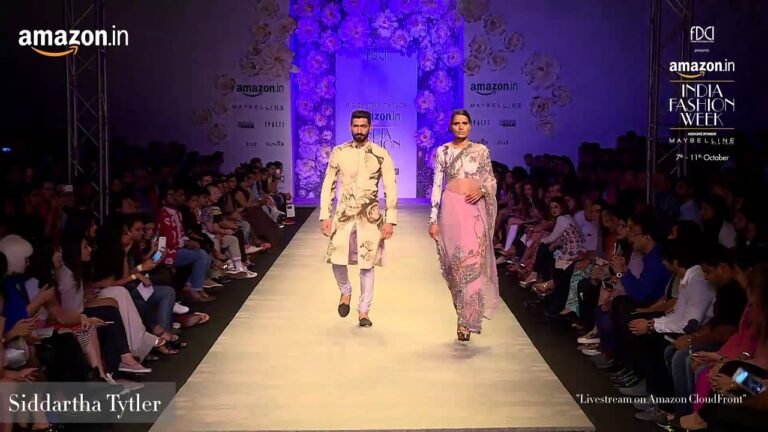 Siddartha Tytler Show at Amazon India Fashion Week