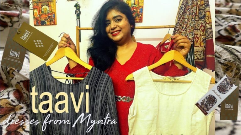 TAAVI Dresses From MYNTRA | Let’s Know Some Indian Fashion Brands Episode – 02