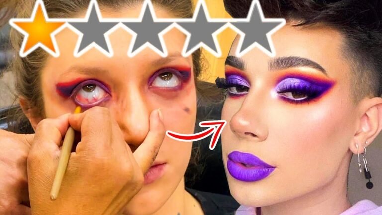 THE WORST REVIEWED MAKEUP ARTIST COPIED @James Charles