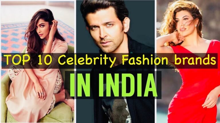 TOP 10 FASHION BRANDS OWNED BY BOLLYWOOD CELEBRITIES IN INDIA for NIFT/NID/IIFT/FDDI Entrance Exams