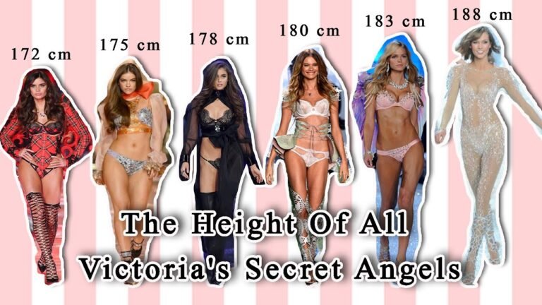 The Height Of All Victoria's Secret Angels