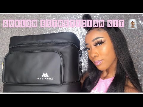 what’s in my esthetician kit 🧖🏾‍♀️| avalon 2019