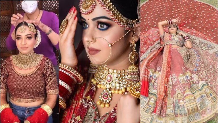 Bridal makeup//Parul garg bride makeup||makeup artist parul grag| Dulhan makeup