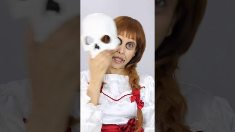 Annabelle Inspired look | faby makeupartist #shorts