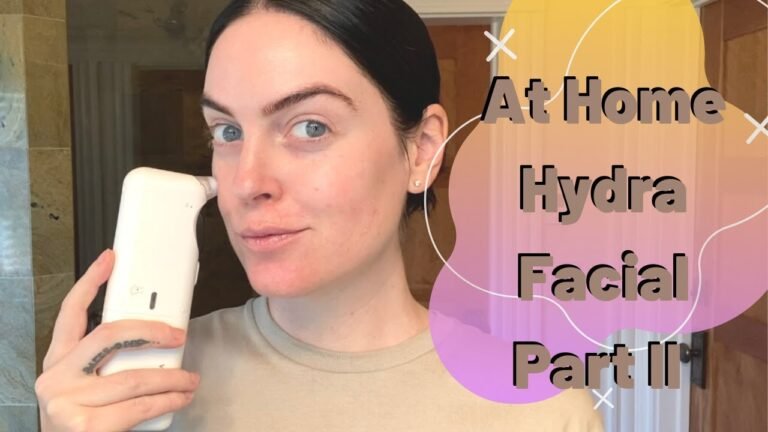 At Home Hydra Facial with W Skin Aqua Facial Device | Part II