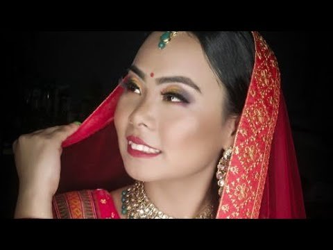 BRIDAL MAKEUP || Sarah Debbarma Makeup Artist || vlog #_1 || Larima productions presents